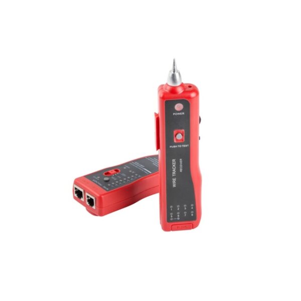 TESTER PRZEWODÓW LAN RJ45, RJ12, RJ11, COAXIAL Z FUNKCJĄ LOKALIZATORA IDENTYFIKATORA LANBERG NT-050 - obrazek 3