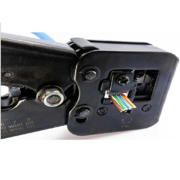 ZACISKARKA WTYKÓW PRZELOTOWYCH RJ45, RJ12, RJ11 NT-0204 LANBERG - obrazek 2