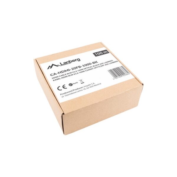 KABEL HDMI OPTYCZNY V2.0 100M AOC LANBERG - obrazek 4