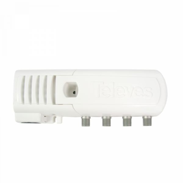 Wzmacniacz domowy ze złączami typu "F" - 3 wyjścia (2+TV): VHF/UHF - Auto LTE