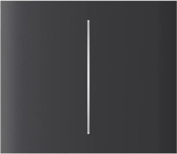 AJAX CenterButton (2-gang) vertical (graphite)