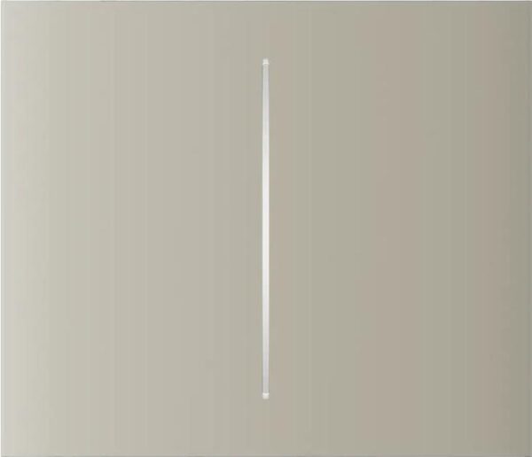 AJAX CenterButton (2-gang) vertical (ivory)