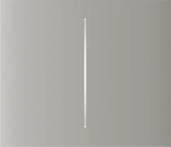 AJAX CenterButton (2-gang) vertical (oyster)