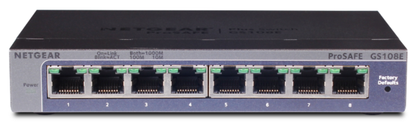 SWITCH NETGEAR GS108E-300PES/400EUS