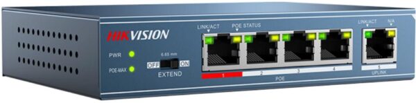 SWITCH HIKVISION DS-3E0105P-E