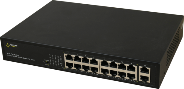 Switch PULSAR 16-portowy S116 do 16 kamer IP