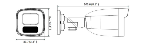 Kamera IP Hilook by Hikvision tuba 4MP IPCAM-B4-50IR 4mm - obrazek 11