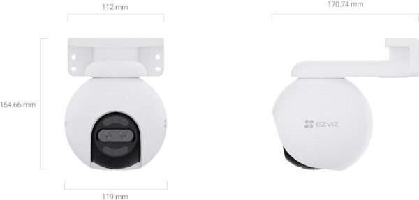 Kamera IP Ezviz H80x Dual 4K 8MP+2MP 4mm - obrazek 16