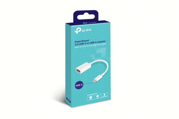 Adapter TP-LINK UC400 SuperSpeed USB-C do USB-A 3.0 - obrazek 2