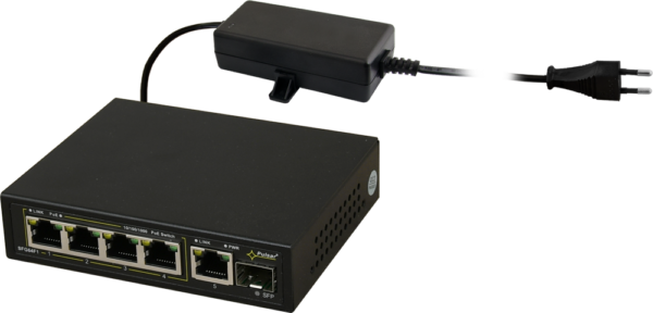 Switch 6-portowy PULSAR SFG64F1 do 4 kamer IP - obrazek 2