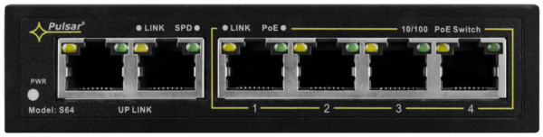 SWITCH POE 4+2 PULSAR S64 - obrazek 2