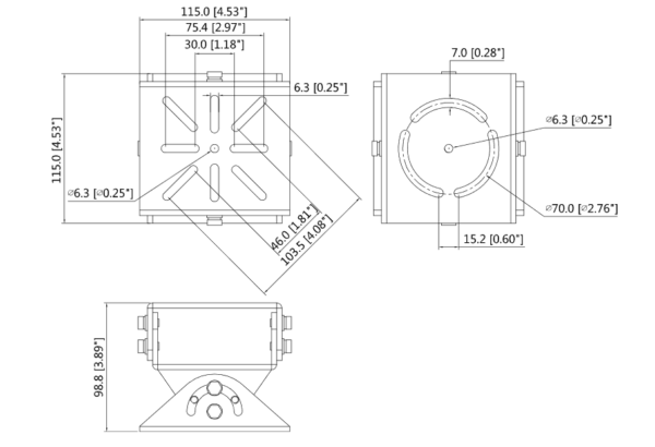 UCHWYT DAHUA PFA162 - obrazek 2