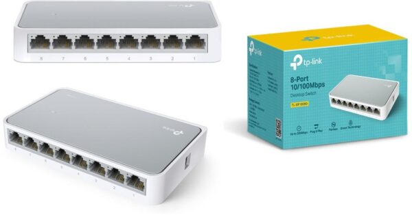 SWITCH TP-LINK TL-SF1008D - obrazek 2
