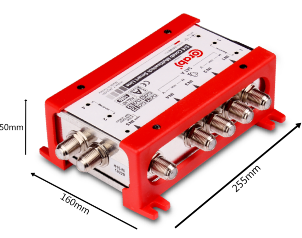 MULTISWITCH SMART LINE 5/4 CORAB - obrazek 2