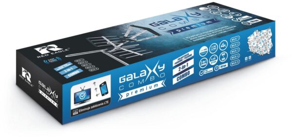 Antena DVB-T2 GALAXY COMBO PREMIUM VHF UHF - obrazek 2