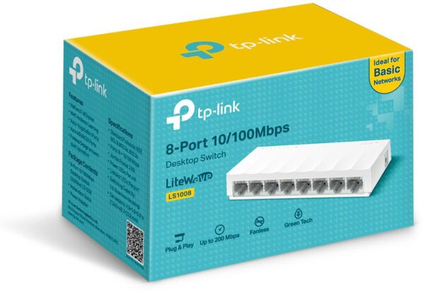 SWITCH TP-LINK LS1008 - obrazek 2