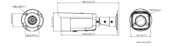 KAMERA IP HIKVISION DS-2CD2T86G2-ISU/SL(2.8mm)(C) - obrazek 2