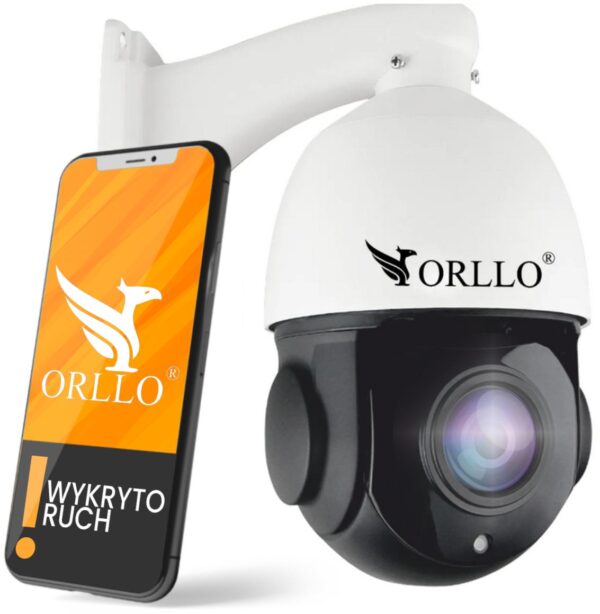 Kamera IP Orllo R2 PRO+ zewnętrzna obrotowa POE zoom x 22 - obrazek 2