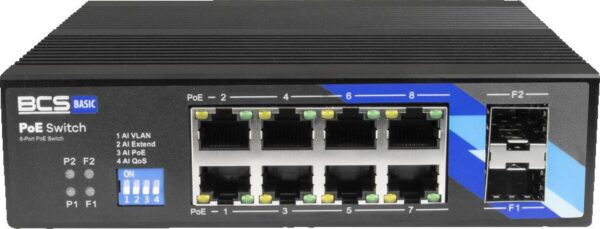 Switch PoE BCS BASIC BCS-B-ISP08G-2SFP - obrazek 2