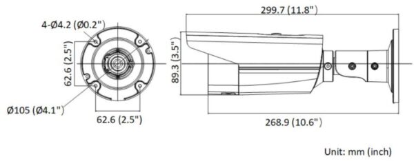 KAMERA IP HIKVISION DS-2CD2T43G2-2LI(2.8mm) - obrazek 2