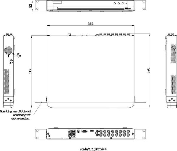 REJESTRATOR 4W1 HIKVISION iDS-7232HQHI-M2/XT(STD) - obrazek 2