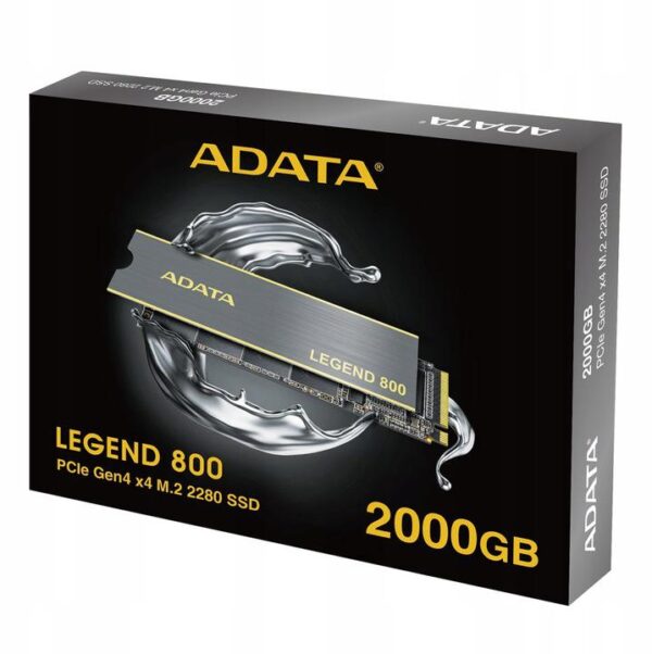 Dysk SSD Adata Legend 800 2000GB PCIe 4x4 3.5/2.8 GB/s M.2 - obrazek 2