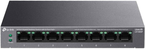 SWITCH TP-LINK LS108GP - obrazek 2