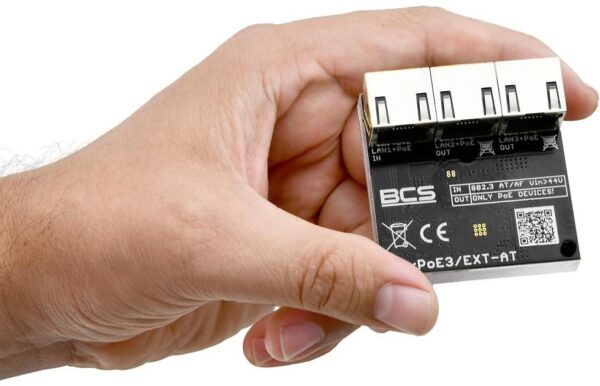 Switch POE  BCS POWER BCS-xPoE3/EXT-AT - obrazek 2