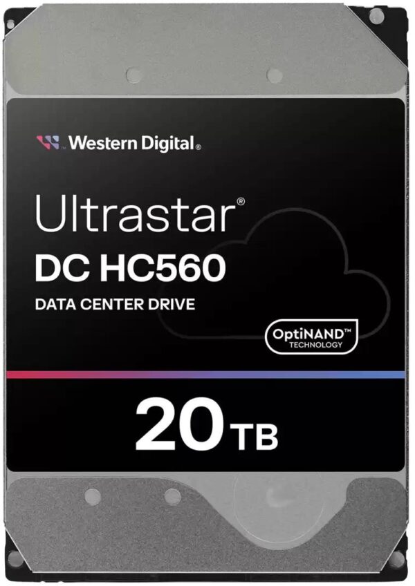 DYSK HDD Western Digital Ultrastar DC HC560 20TB WUH722020BLE6L4 - obrazek 2