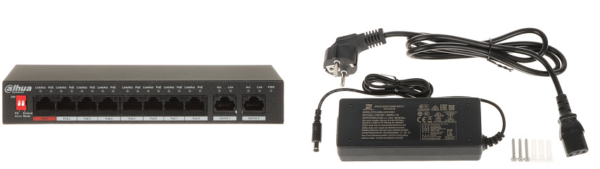 SWITCH DAHUA PFS3010-8ET-96-V2 - obrazek 2