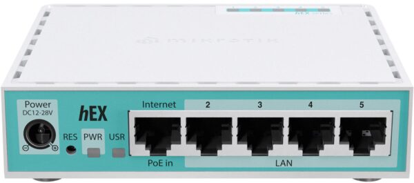 MIKROTIK ROUTERBOARD hEX (E50UG) - obrazek 2