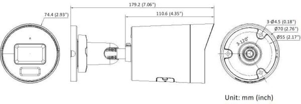 KAMERA IP HIKVISION DS-2CD2667G2HT-LIZS(2.8-12mm)(eF) - obrazek 2