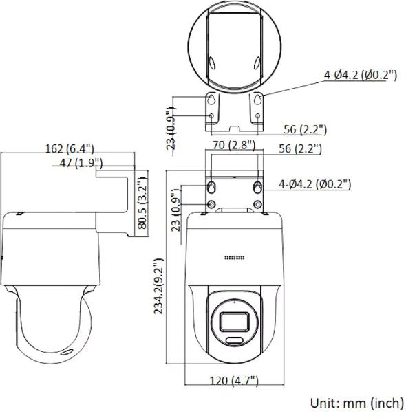 KAMERA IP HIKVISION DS-2DE2C400MW-DE(F0)(S7) - obrazek 2