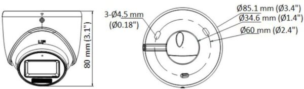 KAMERA 4W1 HIKVISION DS-2CE76D0T-LMFS(2.8mm) - obrazek 2