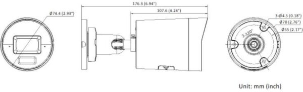 KAMERA IP HIKVISION DS-2CD2043G2-LI(4mm) - obrazek 2