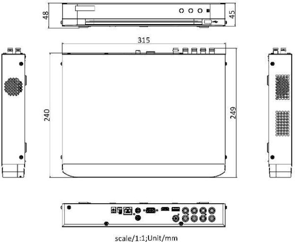 REJESTRATOR 5W1 HIKVISION iDS-7208HQHI-M1/XT(STD)/4A+8/4ALM - obrazek 2