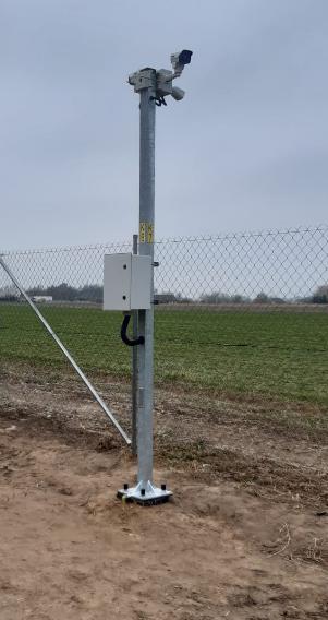 Słup ATS SKAMP1/5 pod montaż kamer CCTV - obrazek 2