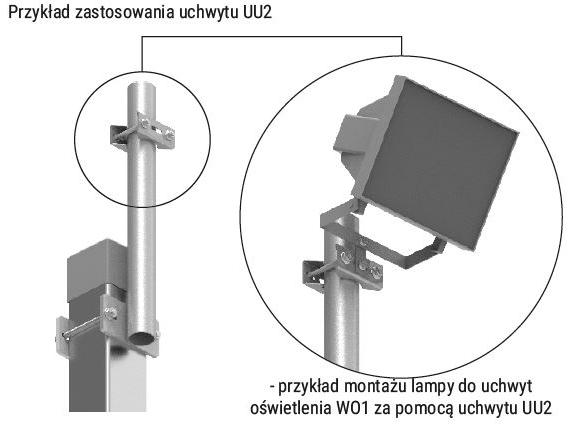Uchwyt uniwersalny ATS UU2 - obrazek 2