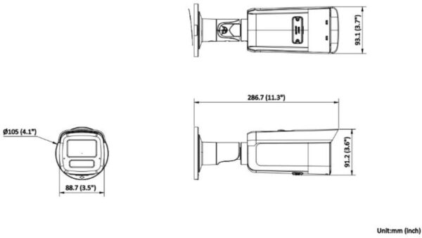 KAMERA IP HIKVISION DS-2CD2T63G2-4LI(2.8mm) - obrazek 2