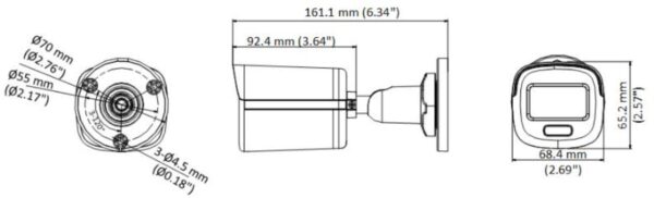 KAMERA 4W1 HIKVISION DS-2CE10KF3T-LE(2.8mm)(O-STD) - obrazek 2