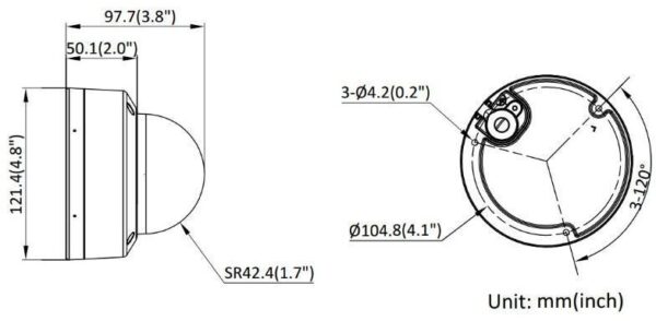 KAMERA IP HIKVISION DS-2CD1143G2-LIU 2.8mm PL - obrazek 2