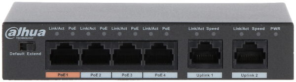 SWITCH DAHUA PFS3006-4ET-60-V2 - obrazek 2