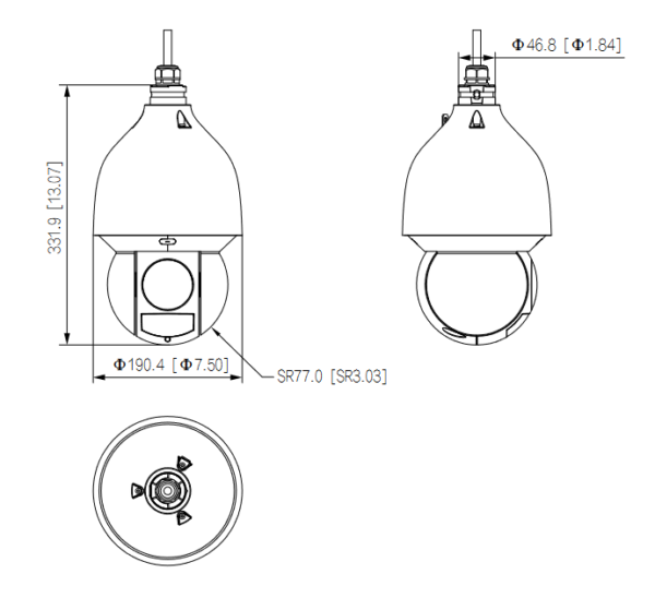 KAMERA IP DAHUA SD5A425GB-HNR - obrazek 2