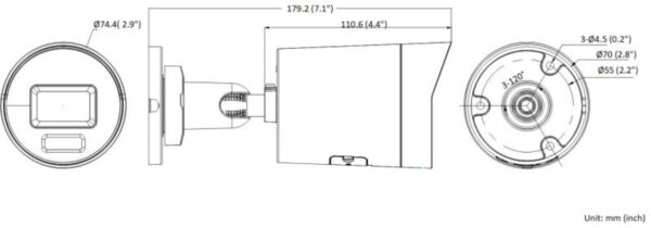 KAMERA IP HIKVISION DS-2CD2066G2H-IU(2.8mm) - obrazek 2