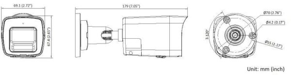 KAMERA IP HIKVISION DS-2CD1067G2H-LIUF/SL 2.8mm PL - obrazek 2