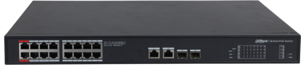 PRZEŁĄCZNIK NIEZARZĄDZALNY DAHUA PFS3220-16GT-240-V2 - obrazek 2