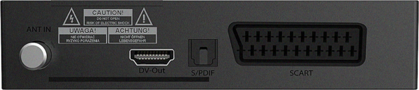 Tuner DVB-T2 Ferguson Ariva T75 H.265 HEVC - obrazek 3