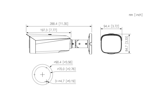 KAMERA IP DAHUA IPC-HFW5449T1-ZE-LED-2712 - obrazek 3
