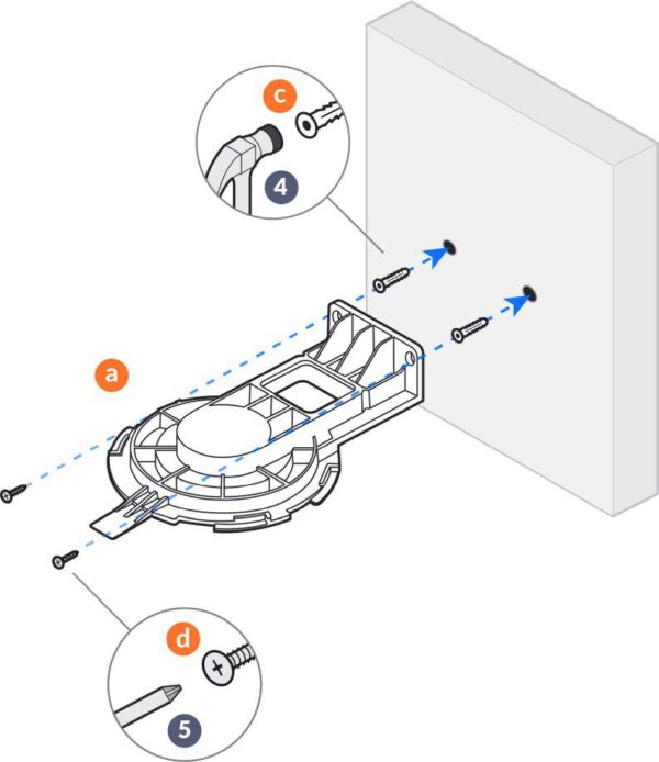 UCHWYT UBIQUITI Ścienny (UACC-Lite-AP-AM) - obrazek 3