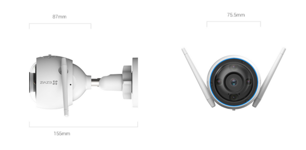 Kamera IP Ezviz H3 3K (5MP) - obrazek 3